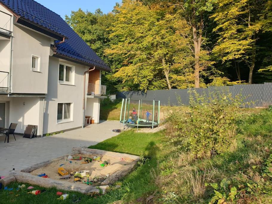 Fewo Winter In Der Villa Waldrand Mit Zwei Balkonen Bad Wünnenberg Esterno foto
